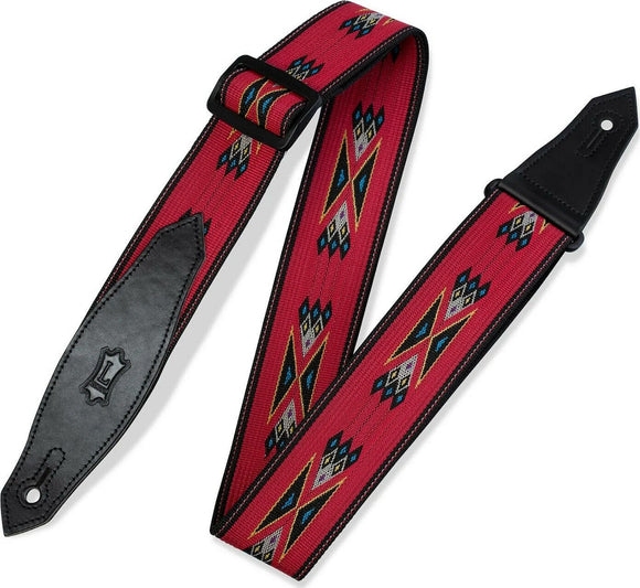 Levy's MSSN80-RED Guitar Strap *Free Shipping in the USA*