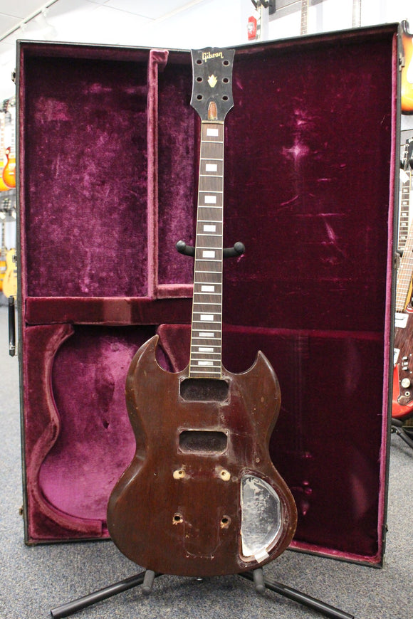 Early 70's Gibson SG Deluxe Neck, Body, & Hardshell Case