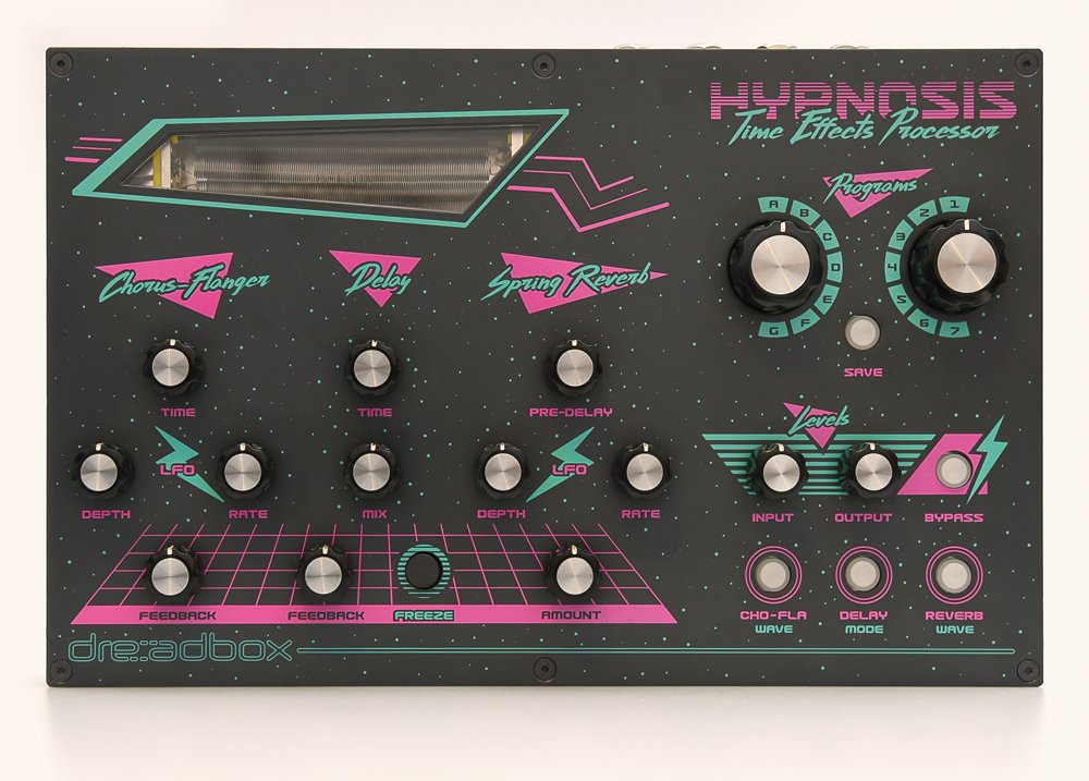 Dreadbox FX Hypnosis Time Effects Processor with 3 Independent Effects ...