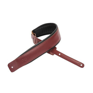 Levy's DM1PD-BRG Genuine Leather Guitar Strap  *Free Shipping in the USA*