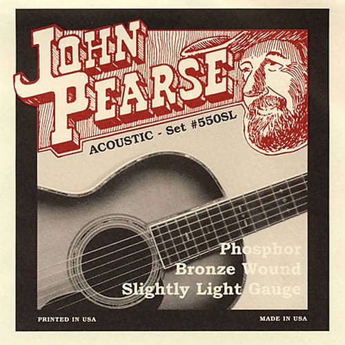 John Pearse Strings Phosphor Bronze Slightly Light 11-50 JP550 SL