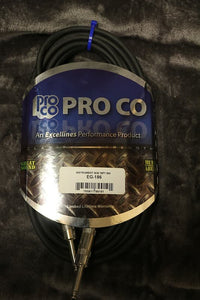 Pro Co Instrument Cable Q/Q 18ft 6in EG-186 *Free Shipping in the USA*