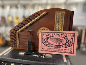 Vintage Oscar Schmidt Mandolin Guitar Zither