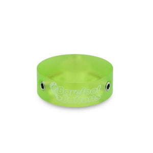 Barefoot Buttons V1 Colored Acrylic Green 18-V1-ST-GA