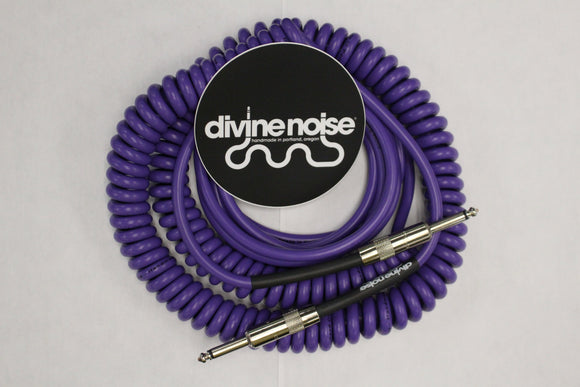 Divine Noise 50/50 Cable Purple 30' Straight / Straight *Free Shipping in the USA*