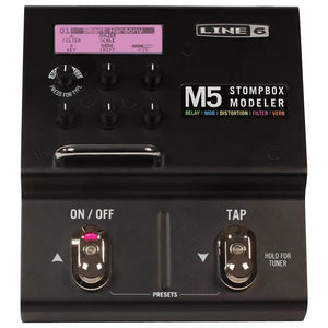 Line 6 M5 Stompbox Multi-Effect Modeler Pedal *Free Shipping in the US*