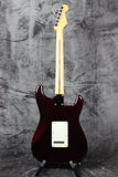 2011 Fender LH Standard Stratocaster Midnight Wine with Hardshell Case
