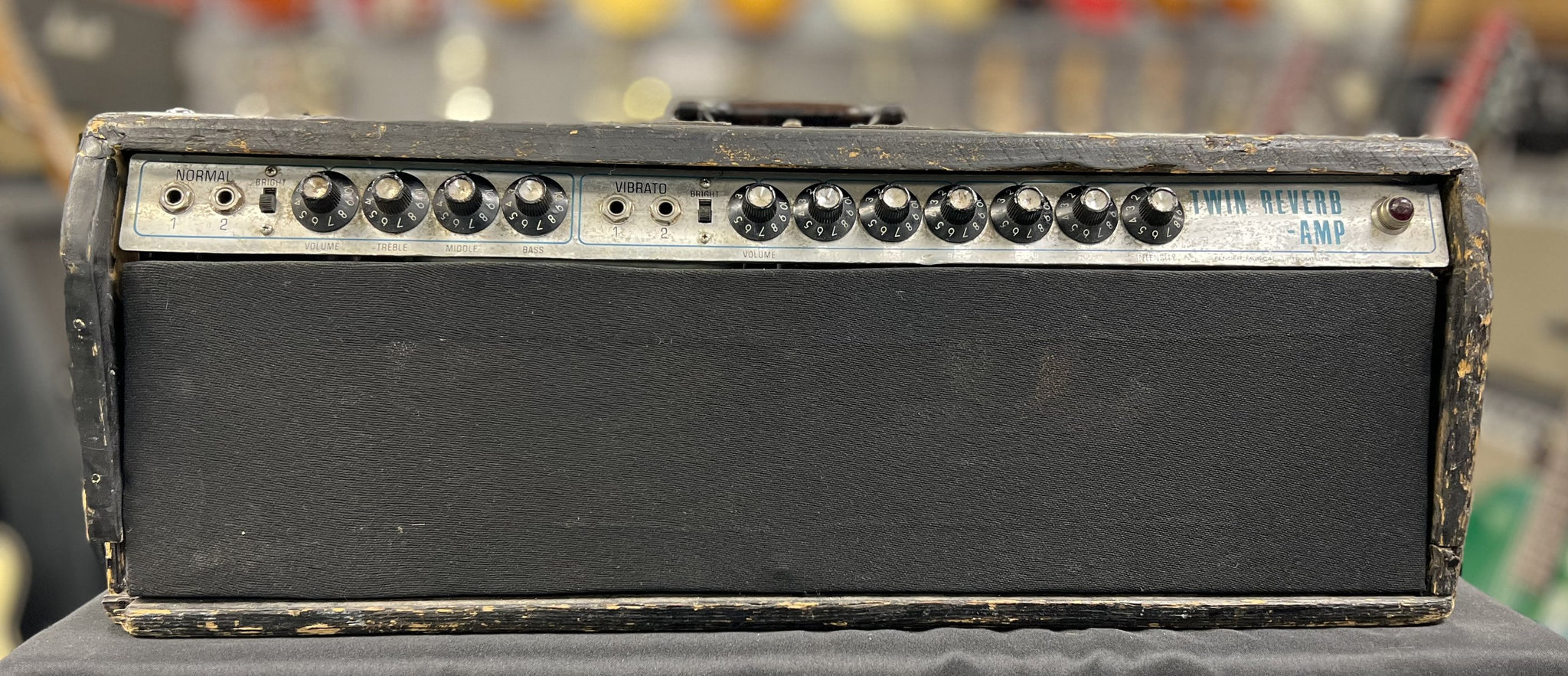 1969 Fender Twin Reverb Head *Blackface Mod* – Empire Guitars