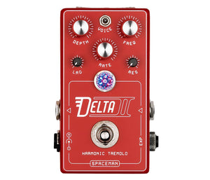 Spaceman Delta II Harmonic Tremolo Red *Free Shipping in the USA*
