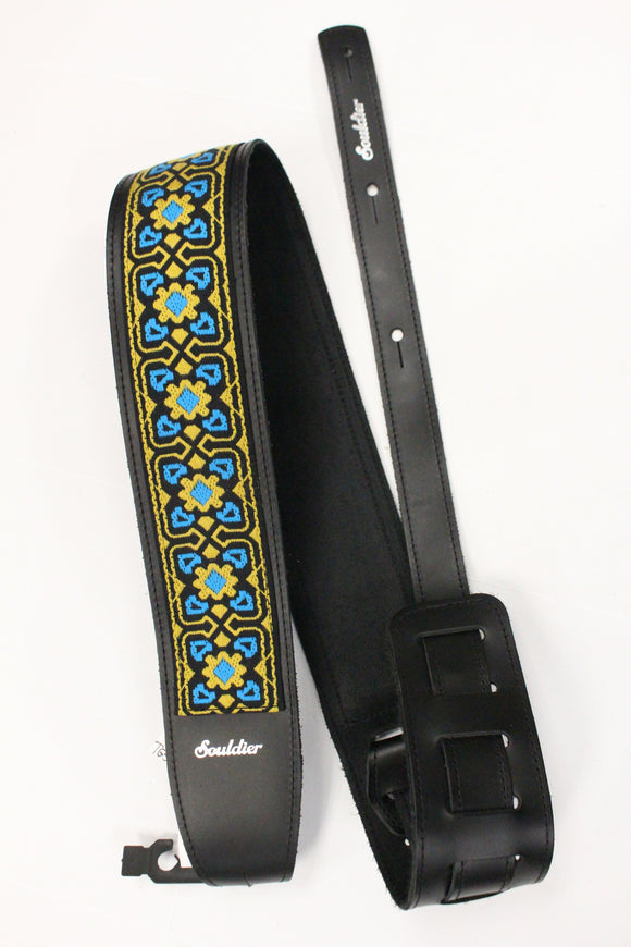 Souldier Torpedo FillmoreTurqoise Guitar Strap *Free Shipping in the US*