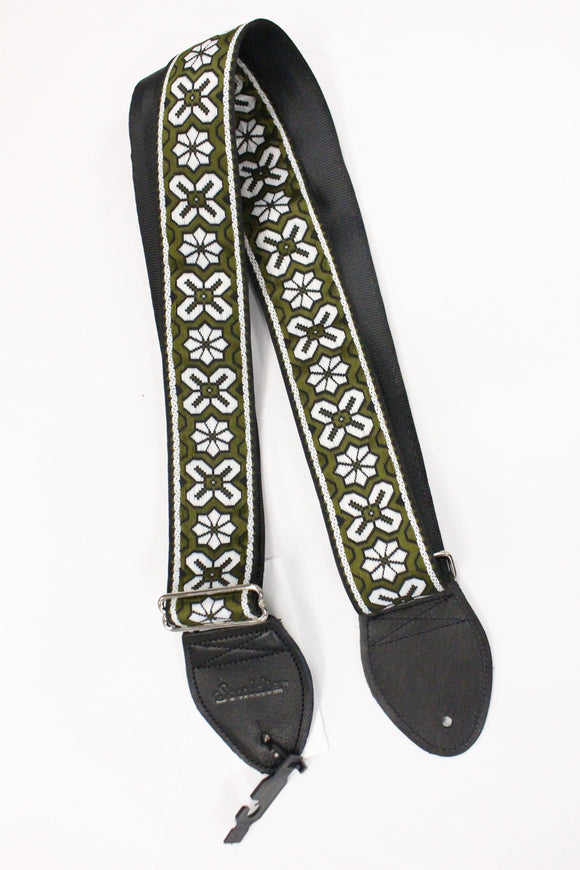 Souldier Custom Guitar Strap Greenwich Olive Drab *Free Shipping in the USA*