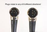 Disaster Area Designs 2' Midi Cable Adjustable Ends *Free Shipping in the US*