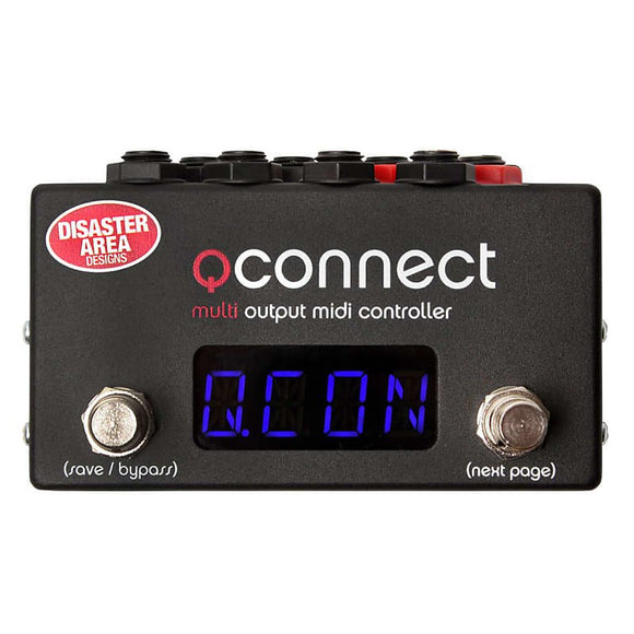 Disaster Area Designs QConnect Quarter-Inch MIDI Interface and Controller *Free Shipping in the USA*