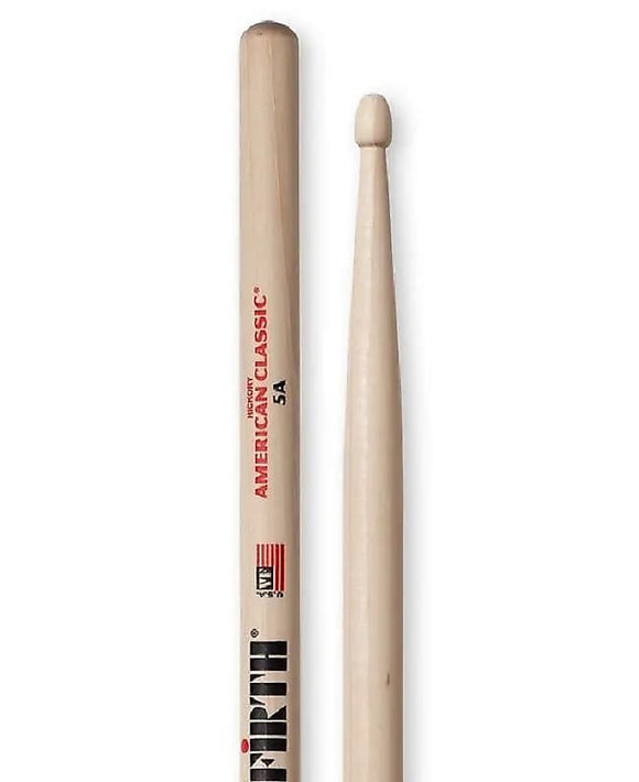 Vic Firth American Classic 5A Wood Tip Drum Sticks