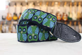 Souldier Guitar Strap Owls Navy Guitar Strap w/ Navy Blue Ends *Free Shipping*