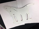 Greasy Groove Stratocaster Pickguard & Backplate Fire Ember