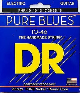 DR PHR-10 Pure Blues Electric Guitar Strings (10-46)