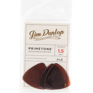 Dunlop 512P1.5 Primetone Triangle Grip Picks -- 3 Pack
