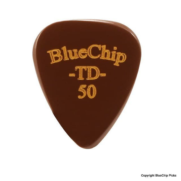 Blue Chip TD50 Standard Teardrop Guitar Picks (Single Guitar Pick)