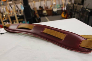 Souldier Plain Saddle Strap Red Pad / Brown Strap *Free Shipping in the USA*