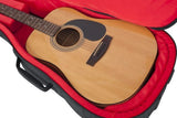 Gator Cases GT-Acoustic-BLK Transit Series Acoustic Guitar Gig Bag Black