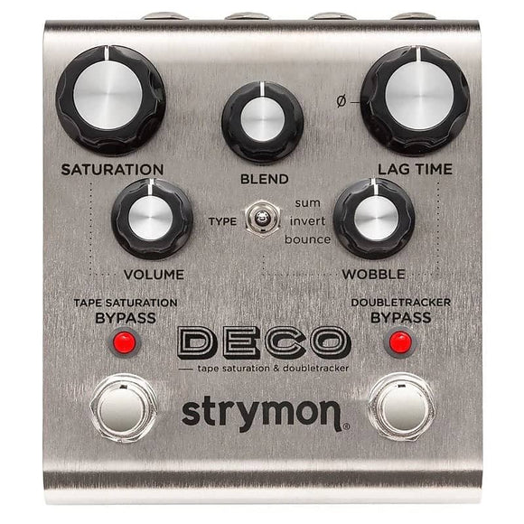 Strymon Deco V1 - Tape Saturation & Doubletracker Effects Pedal *Store Demo*
