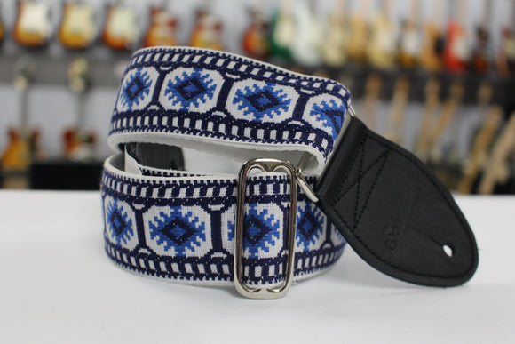 Souldier Pillar Blue Star Guitar Strap *Free Shipping in the USA*