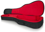 Gator Cases GT-Acoustic-BLK Transit Series Acoustic Guitar Gig Bag Black