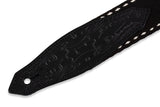 Levy's Black MSSC80-BLK Country Western Guitar Strap *Free Shipping in the USA