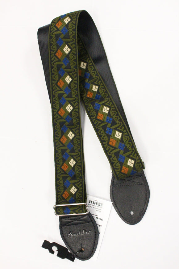 Souldier Custom Guitar Strap Clapton Olive Drab *Free Shipping in the USA*