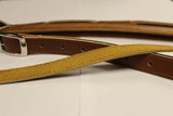 Souldier Plain Saddle Strap Tan Leather strap / Tan Pad *Free Shipping in the USA*