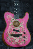 Fender Limited Edition American Acoustasonic Telecaster Pink Paisley
