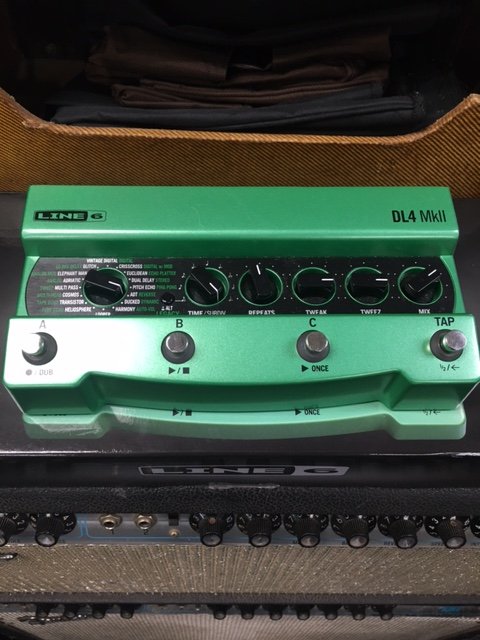 Line 6 DL4 MkII Delay & Looper Used