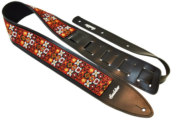 Souldier Woodstock Red Torpedo Guitar Strap *Free Shipping in the US*