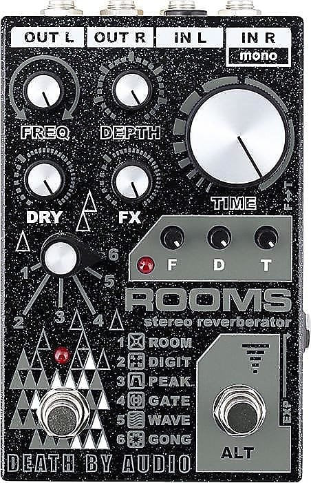 Death By Audio Rooms Stereo Reverb *Free Shipping in the US*-- In stock now!