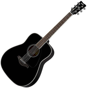 Yamaha Folk Guitar FG820 - Solid Sitka Spruce Top - Black