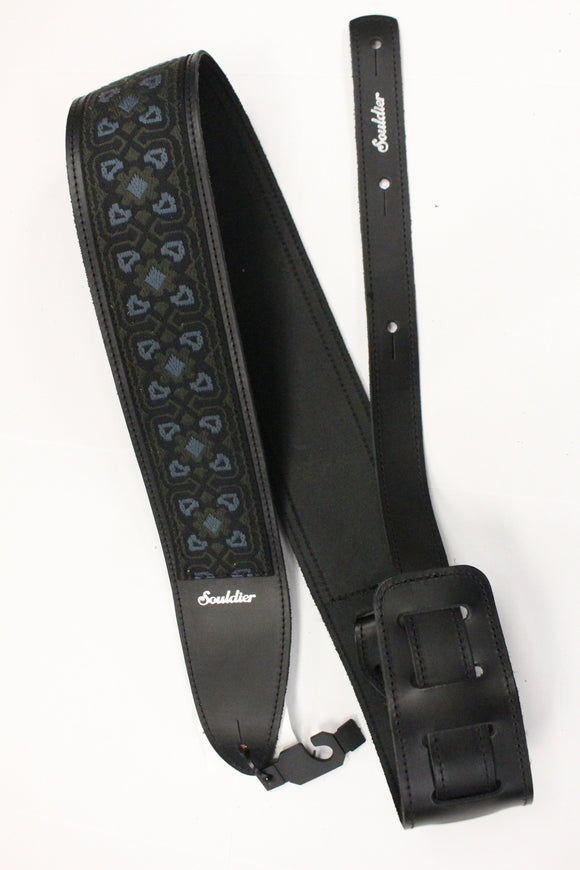 Souldier Torpedo Fillmore Gray Guitar Strap *Free Shipping in the US*