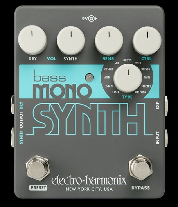 Electro-Harmonix Bass Mono Synth *Free Shipping in the USA*