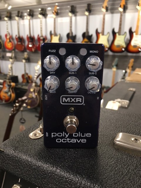 MXR Poly Blue Octave Pedal Used