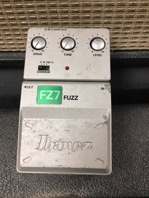 Ibanez FZ7 Fuzz Pedal Used