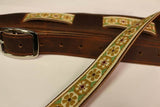 Souldier "Crocus" Leather Saddle Guitar Strap *Free Shipping in the USA*