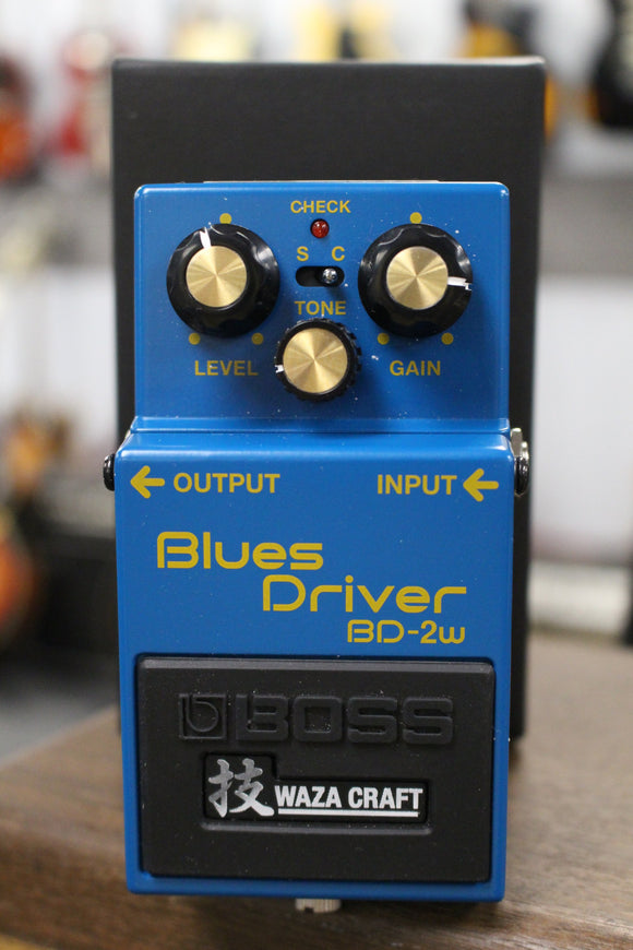 Boss BD-2w Blues Driver Waza Craft Used