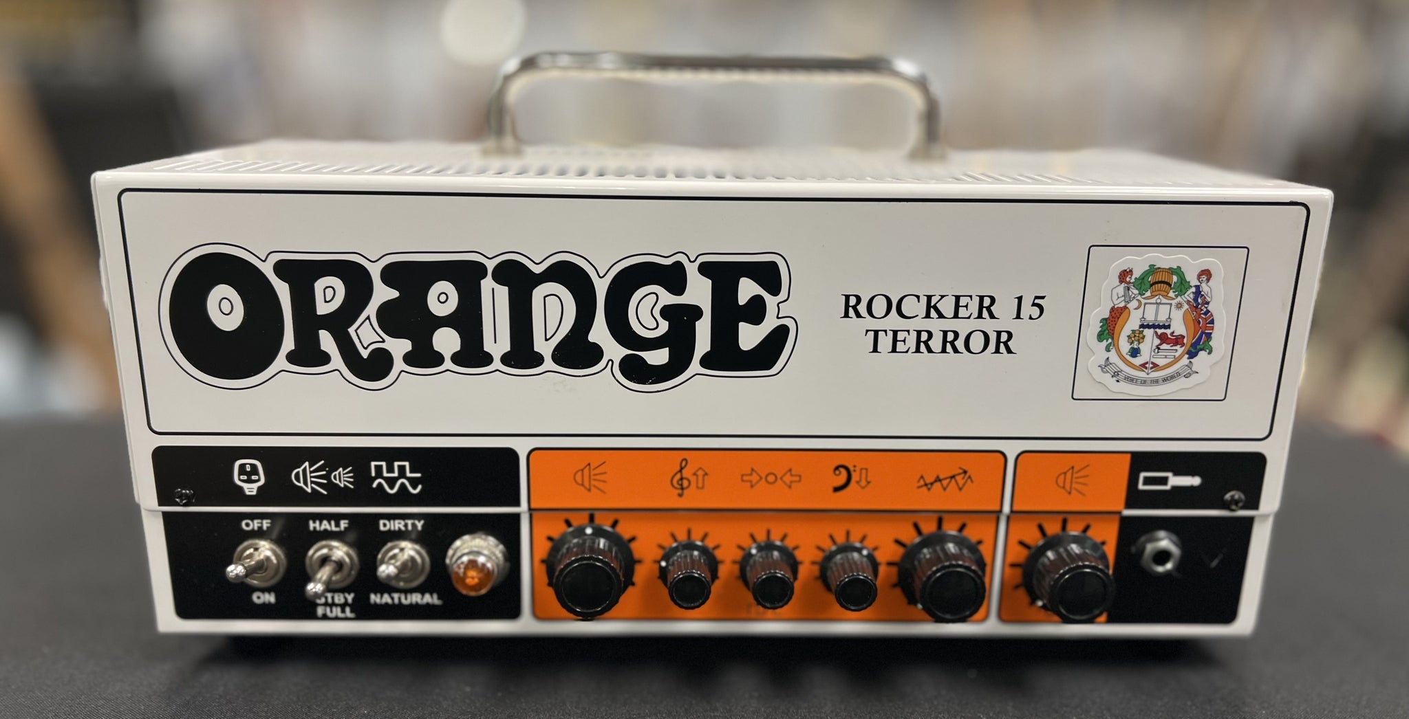 Orange Rocker 15 Terror 2-Channel 15-Watt Guitar Amp Head – Empire Guitars