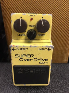 Boss SD-1 Super Overdrive Made in Japan Used – Empire Guitars