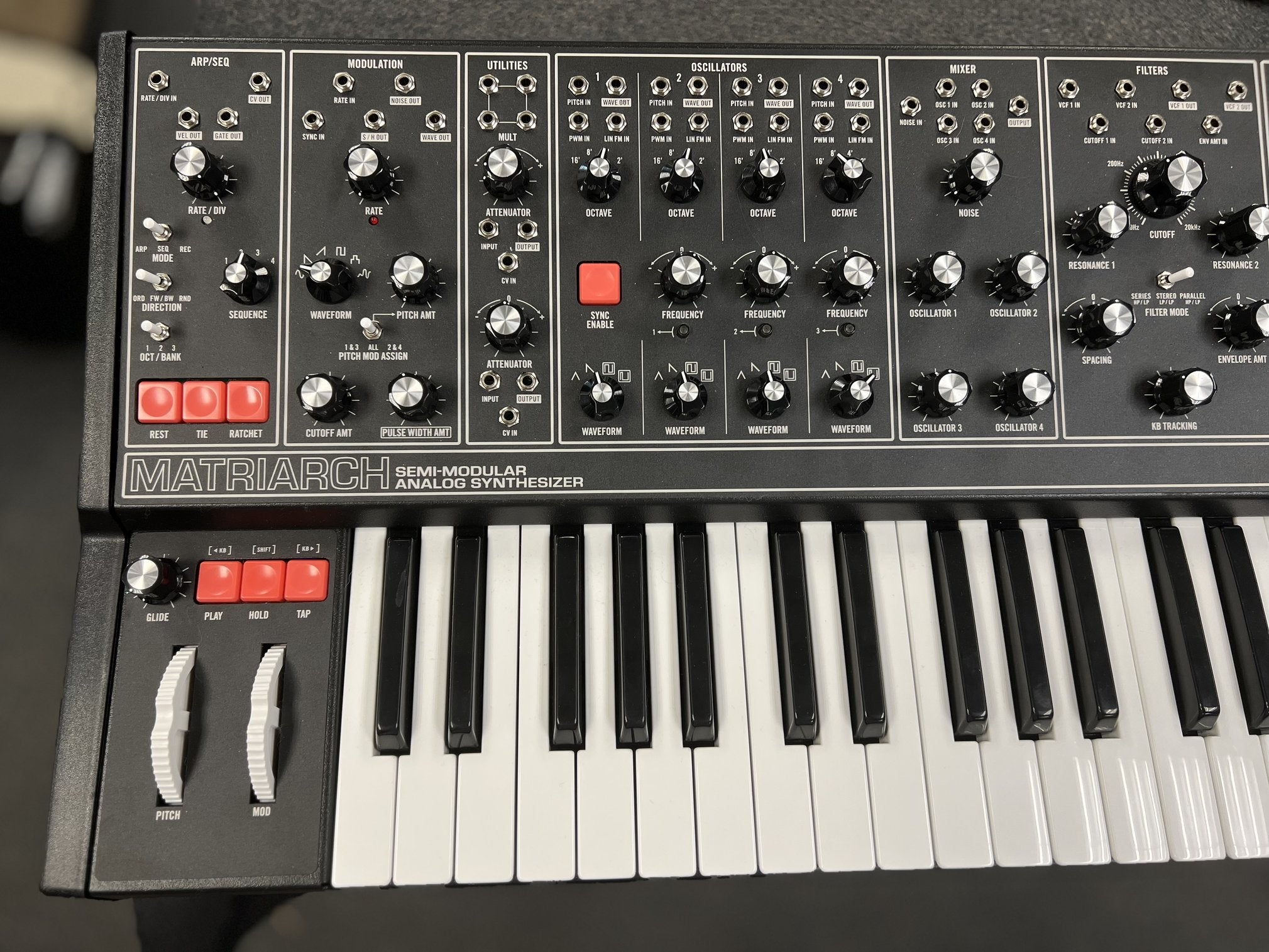 Moog Matriarch Dark Semi-Modular Analog Synthesizer – Empire Guitars