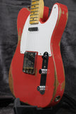 2017 Fender Custom Shop 50's Telecaster Relic Fiesta Red