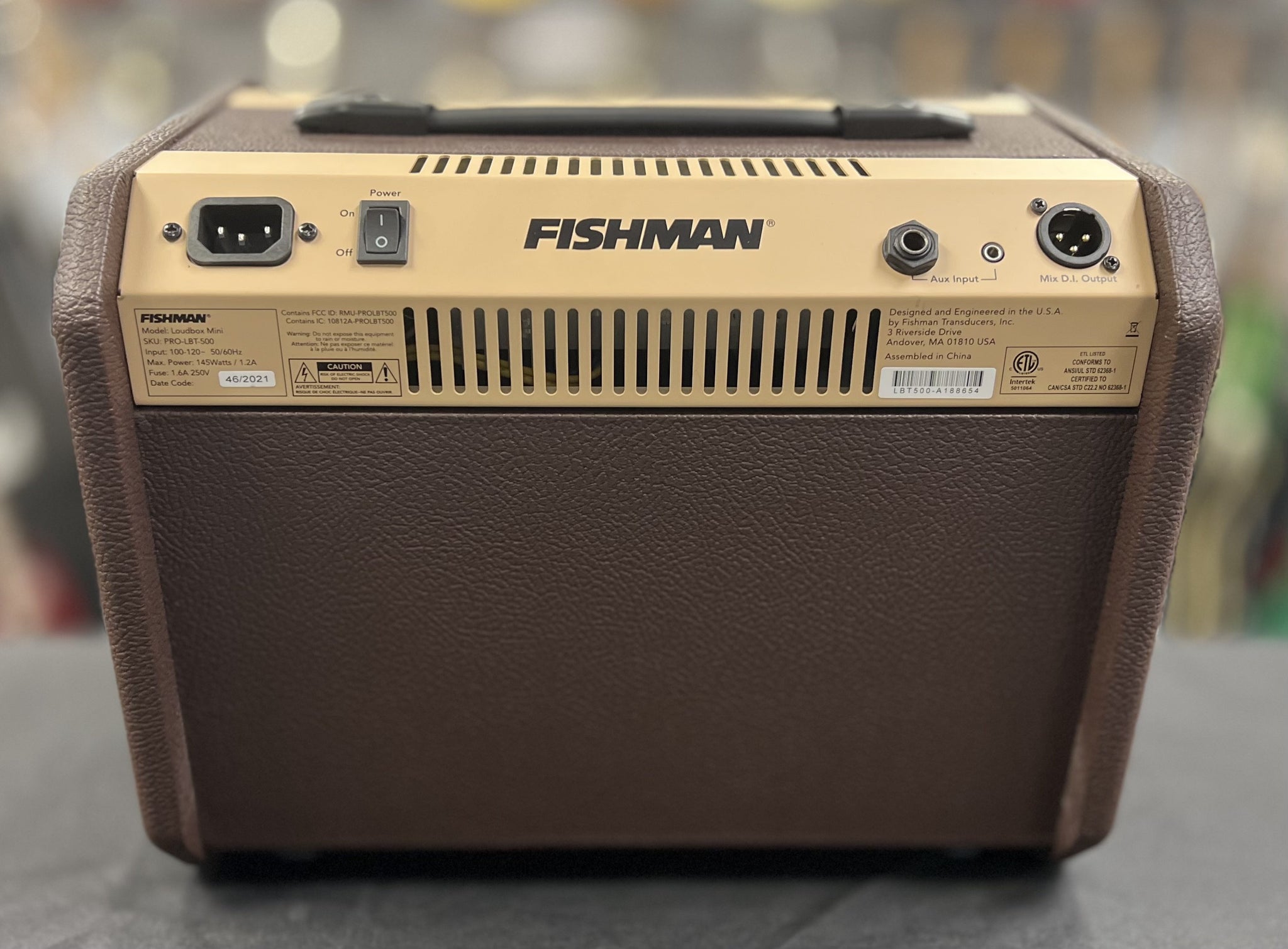 Fishman Mini Q Fishman Loudbox Mini Acoustic Guitar Amp – Empire Guitars