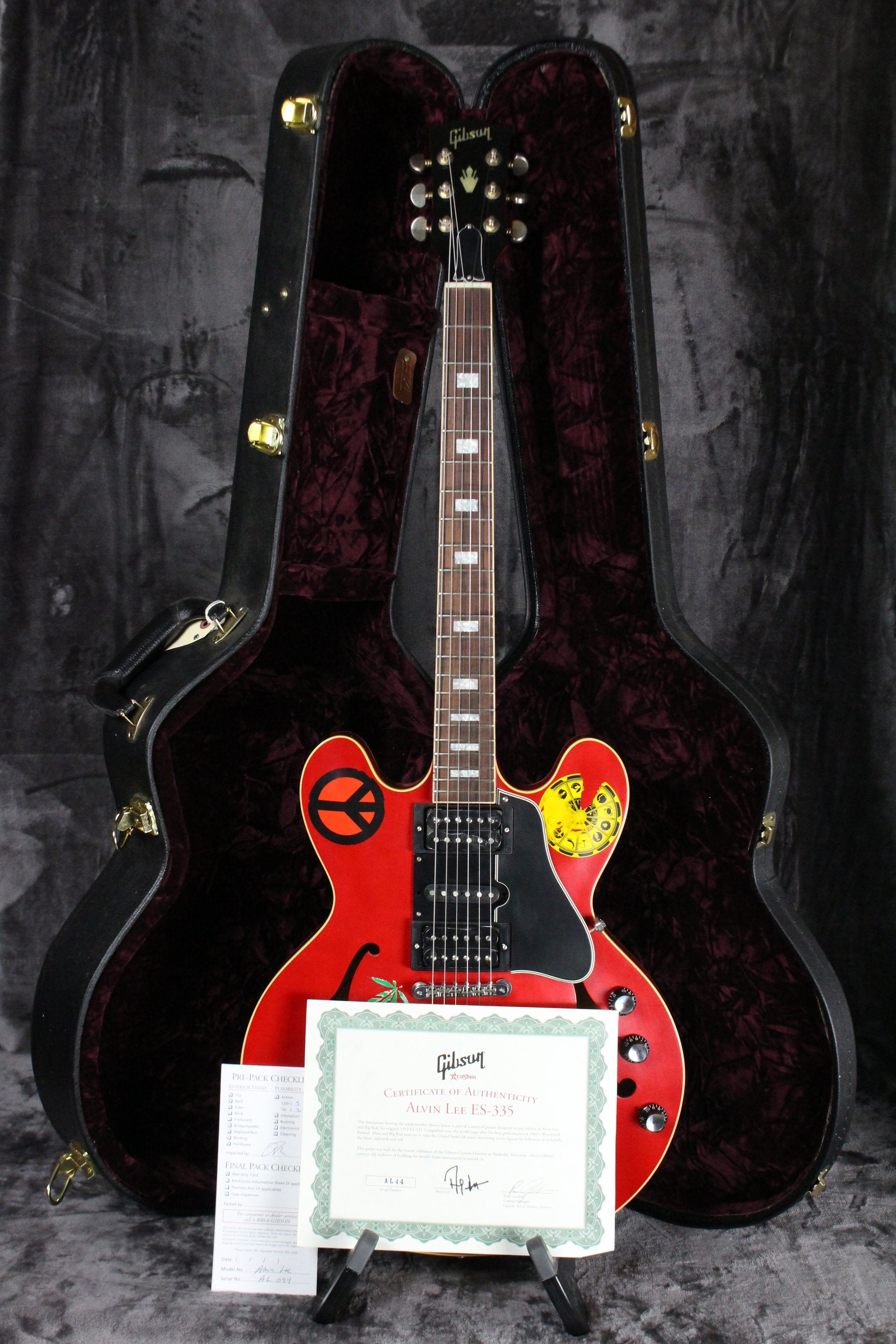 2005 Gibson Custom Shop Alvin Lee ES-335 Big Red – Empire Guitars