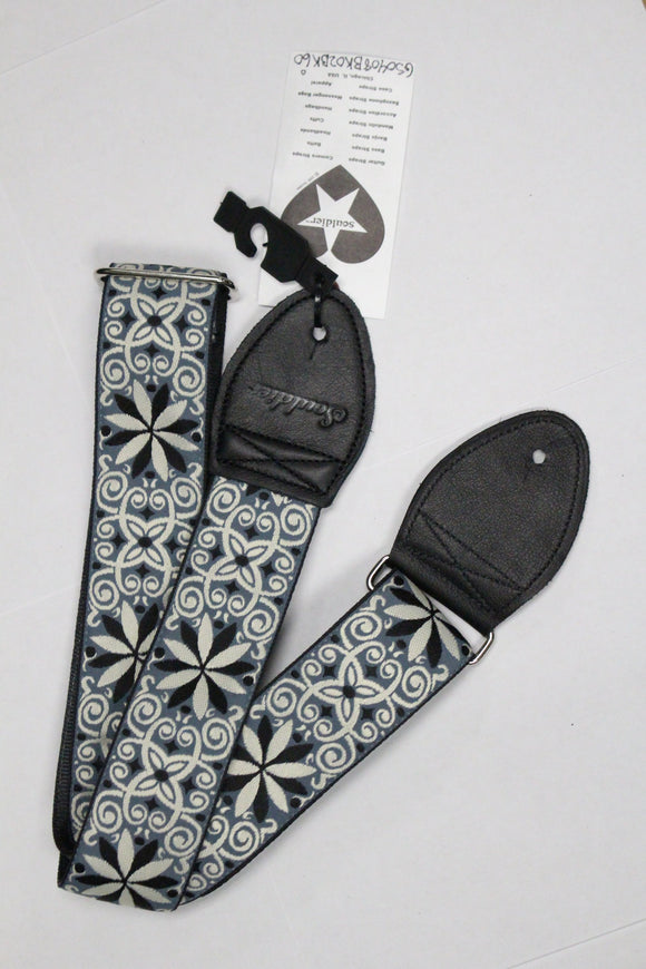 Souldier Dresden Star Grey Guitar Strap *Free Shipping in the USA*