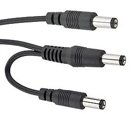 Voodoo Lab PPY 2.1mm Standard Polarity Voltage Doubling Y Cable - 18"